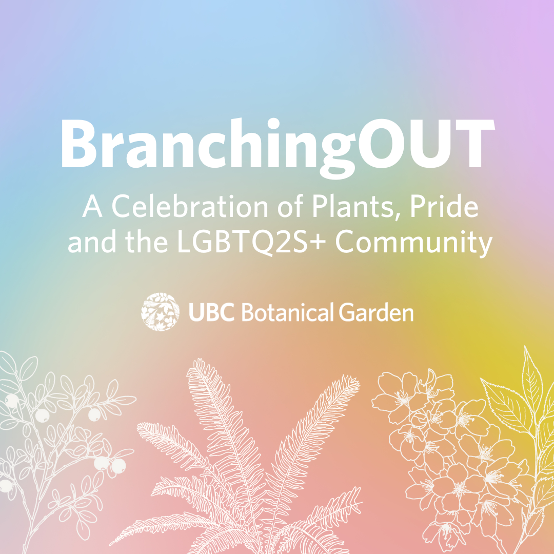 BranchingOUT 2024: A Celebration of Plants, Pride and the LGBTQ2S+ Community (19+ event)